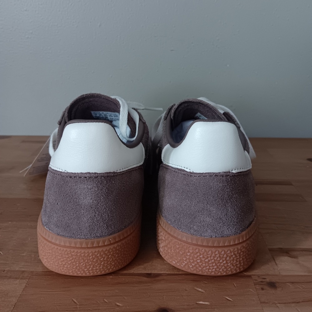 Adidas Handball Spezial W Womens 7 Brown New IF6490 Earth Strata Gum Suede Sneak - Picture 7 of 11